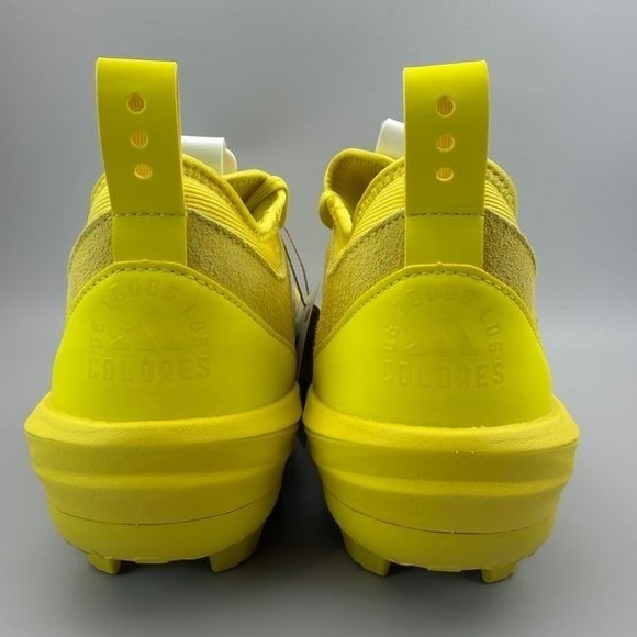 Adidas Adizero Impact TPU 2.0 BSB SOMOS Baseball Cleats Men Size 8.5 Yellow NEW - Picture 4 of 6